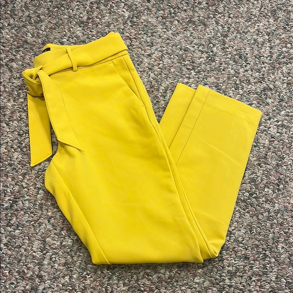 Loft Tie Waist Straight tall Pant